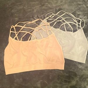Nikibiki - cross cross bralette (x2)